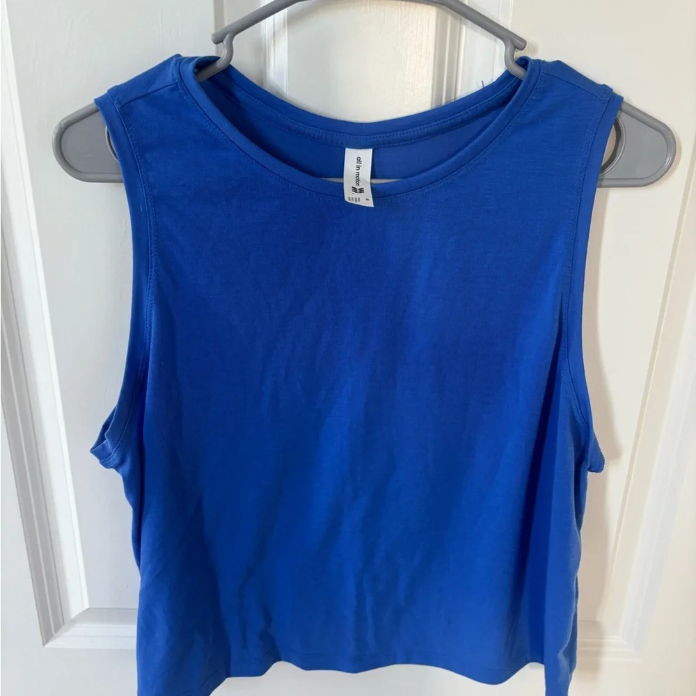 All in Motion women’s Tank Tops - Yellow and Blue - Picture 2 of 5